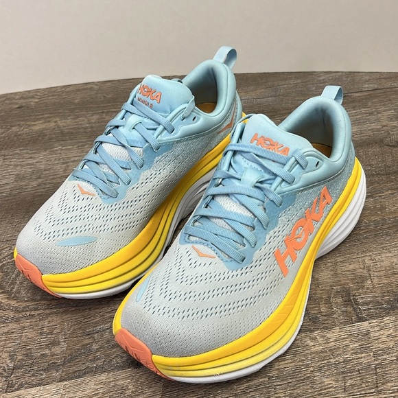 SOLD IN STORE Hoka ONE ONE Bondi 8 “Summer Song” Size 8.5 - Picture 3 of 11